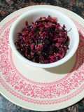 Chaulai/Amaranth dry sabzi with sesame seeds