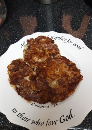 Una foto de Tortitas de coliflor con queso 🤤