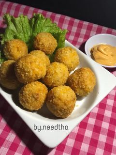 Foto resep Bola - Bola Makaroni Brokoli Keju
