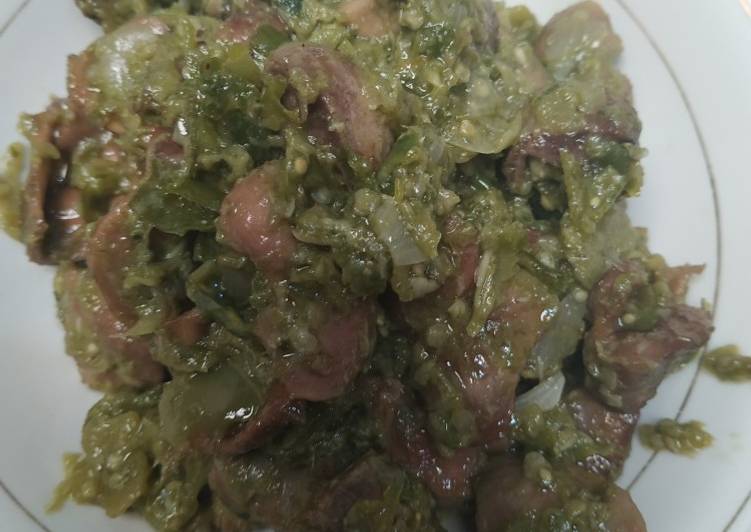 Resep Ampela sambel ijo | Cara Masak Ampela sambel ijo Yang Paling Enak