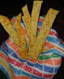 Grisines de orégano y queso