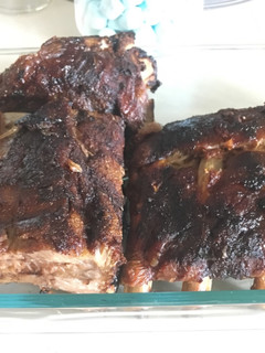 Una foto de Costillas de Cerdo Asadas