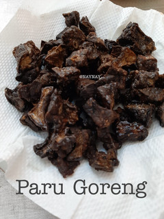 Foto resep Paru Goreng (Menu pendamping Coto Makassar)