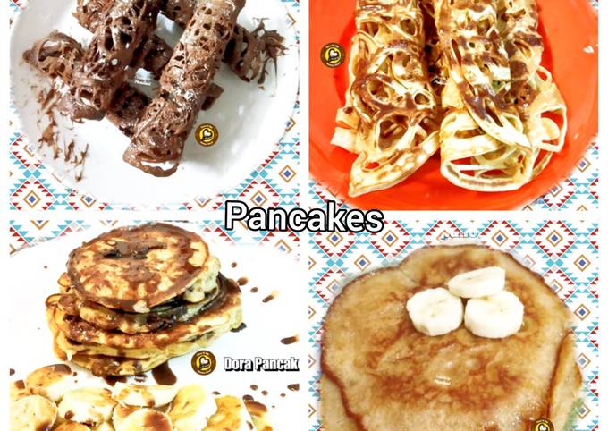 Recipe of Any-night-of-the-week 4 different types of Pancakes - New Recipes