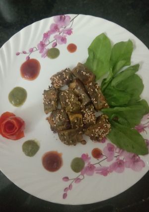 A picture of Palak Patra Healthy and Tasty.