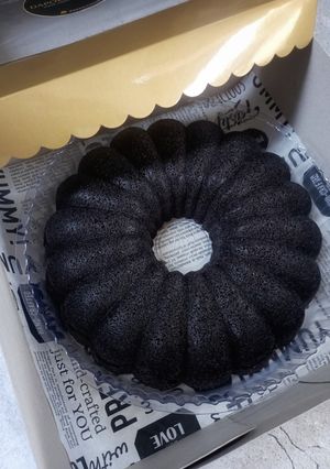 Foto resep Bolu kukus ketan hitam keju lumer