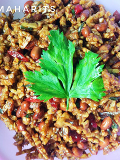 Foto resep Kering tempe kacang pedas manis