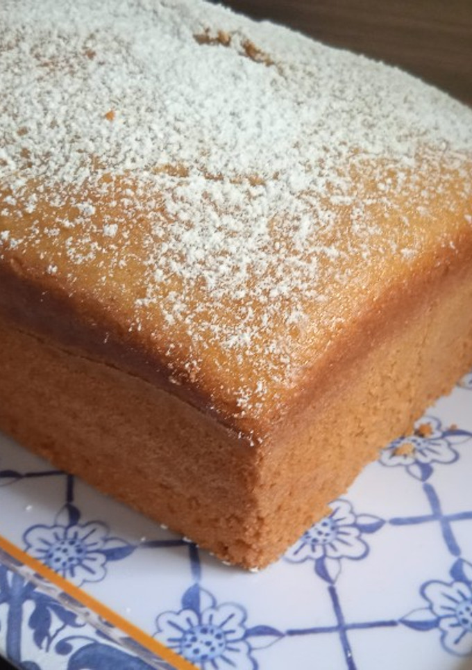 Una foto de Torta de manzana y canela