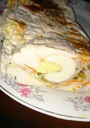 Una foto de Arrollado de Pollo