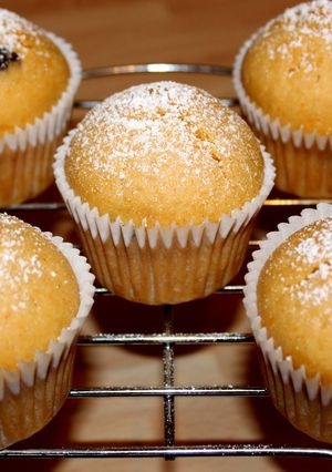 Édesburgonyás muffin recept fotója