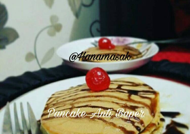 Tutorial membuat Pancake Cheery anti Baper nikmat