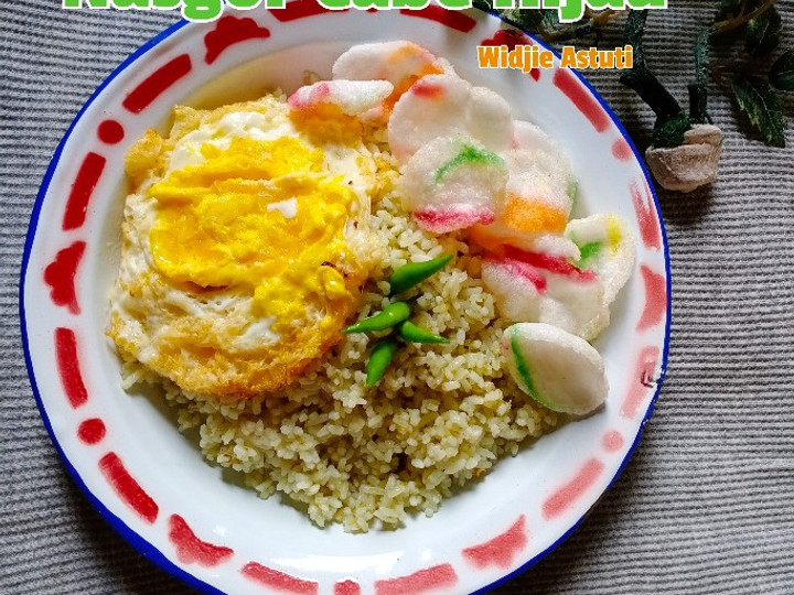 Resep Nasi Goreng Cabe Hijau (Sambal) Anti Gagal