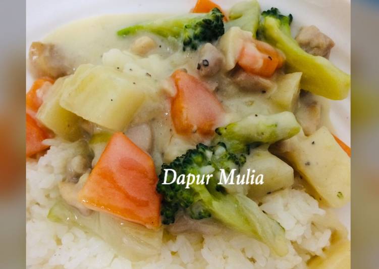 Resep Japanese chicken stew, Bisa Manjain Lidah