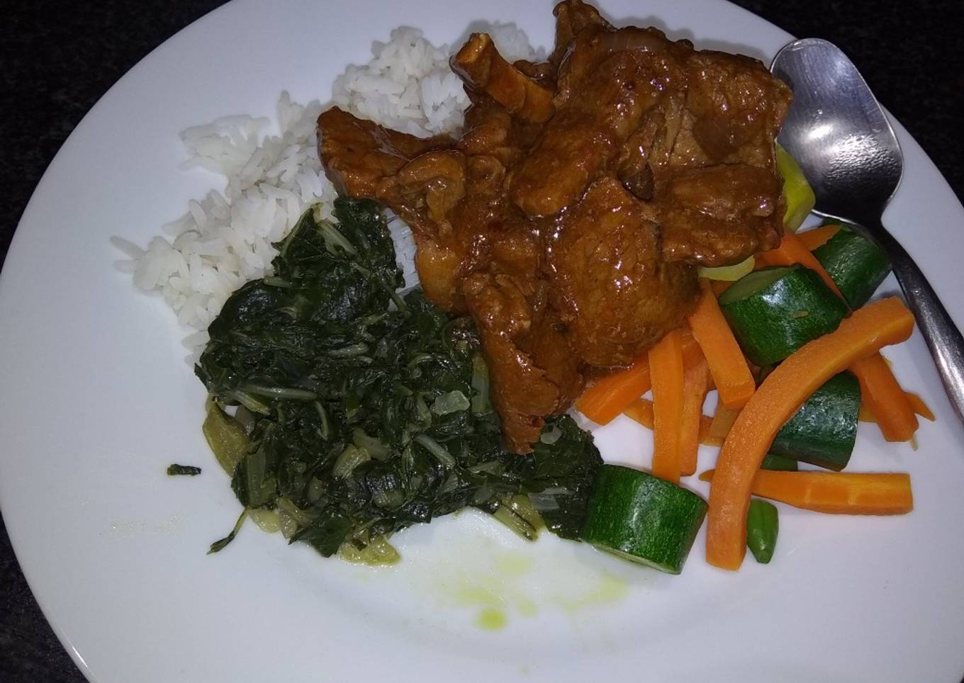 healthy spinach