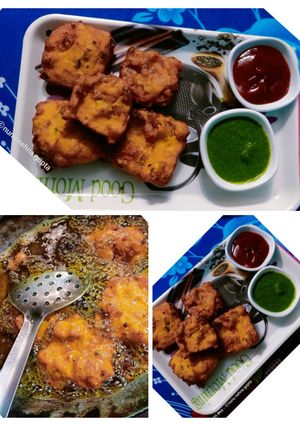 बेसन के ब्रेड पिज़्ज़ा (Besan ke bread pizza recipe in hindi) रेसिपी मुख्य फोटो