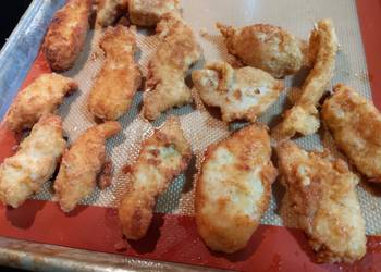 How to Recipe Delicious Keto fried Chicken tenders