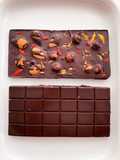 2 tabletas Chocolate sin azúcar con frutos secos