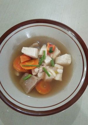 Foto resep Sup tahu