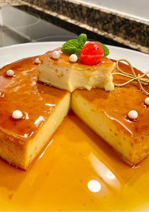 Una foto de Pudín “sin horno” (Pudding “without oven”)