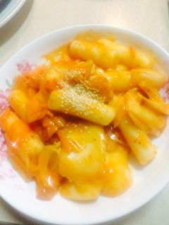 泡菜炒年糕 的食譜成品照片