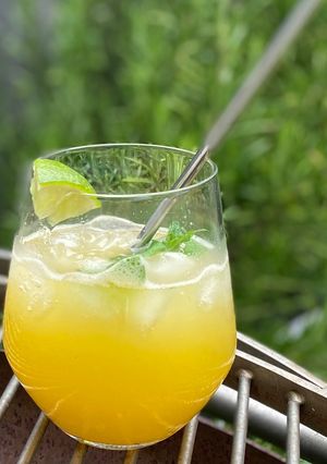 A picture of Persian Apple Mojito.