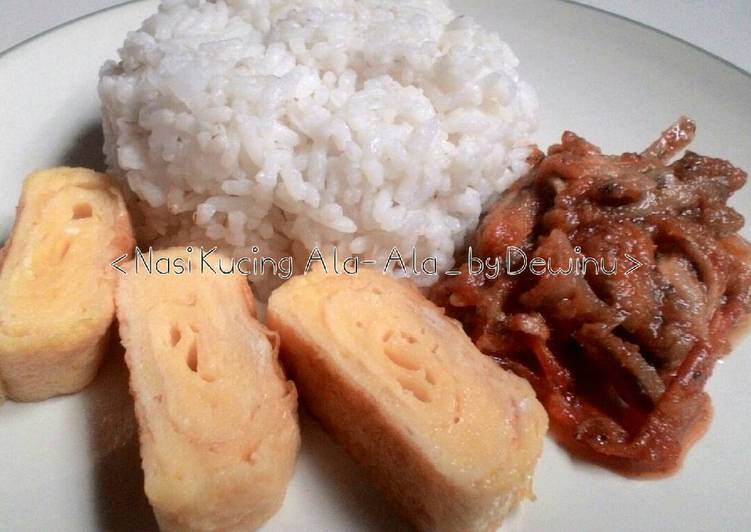 Resep: saat makan malamNasi Kucing Ala-Ala