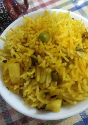 A picture of Delicious pulav.