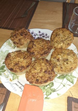 Una foto de Muffin de Zucchini