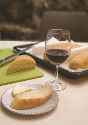 Ciabatta巧巴達麵包、簡易的免揉麵包 的食譜成品照片