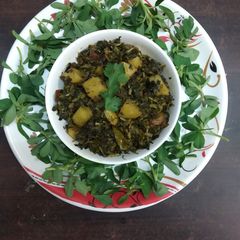 Indian Aloo Methi A picture of Indian Aloo Methi.