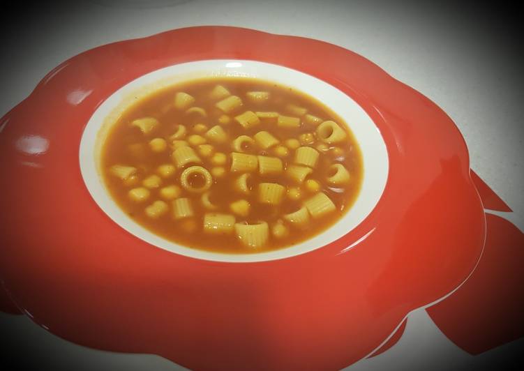 شوربة المينيستروني السريعة