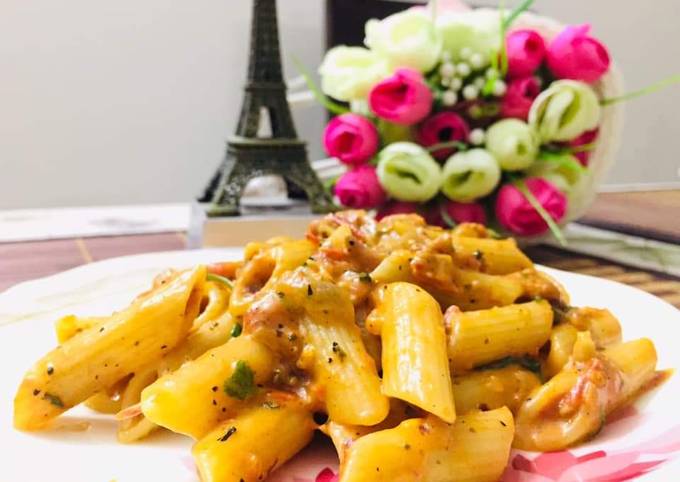 Recipe of Ultimate Red sauce pasta recipe for toddlers &amp; kids