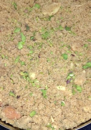 A picture of Dry fruits Panjiri.