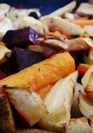 Une photo de Légumes rôtis