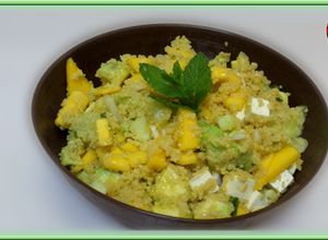 Foto principal de Ensalada de cous Cous, menta y mango