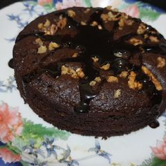 Dark Chocolate walnut cake 🎂 A picture of Dark Chocolate walnut cake 🎂.