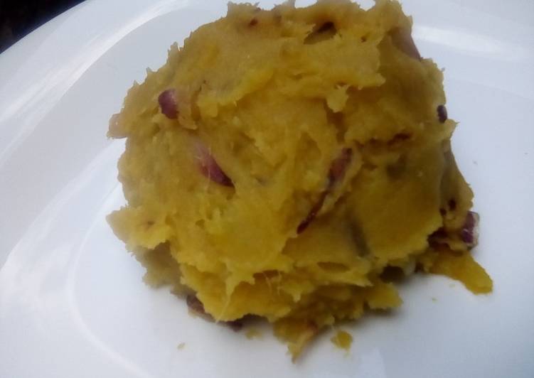 Sweet potato mash