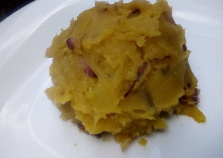 Recipe of Award-winning Sweet potato mash