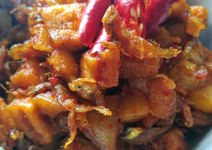 Resep Balado Kentang Tahu Teri Oleh Bunda Tayo Cookpad