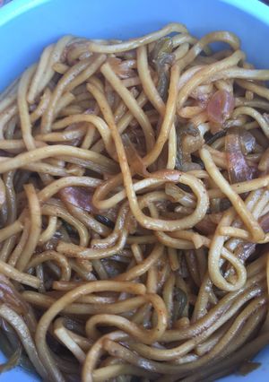 A picture of Noodels.