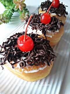 Foto resep Donat Kapas Tepung Custard (Tang Zhong)
