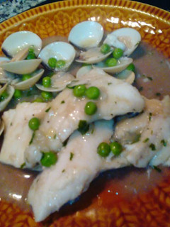 Una foto de Merluza en Salsa Verde