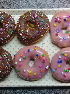 Una foto de Donas al horno