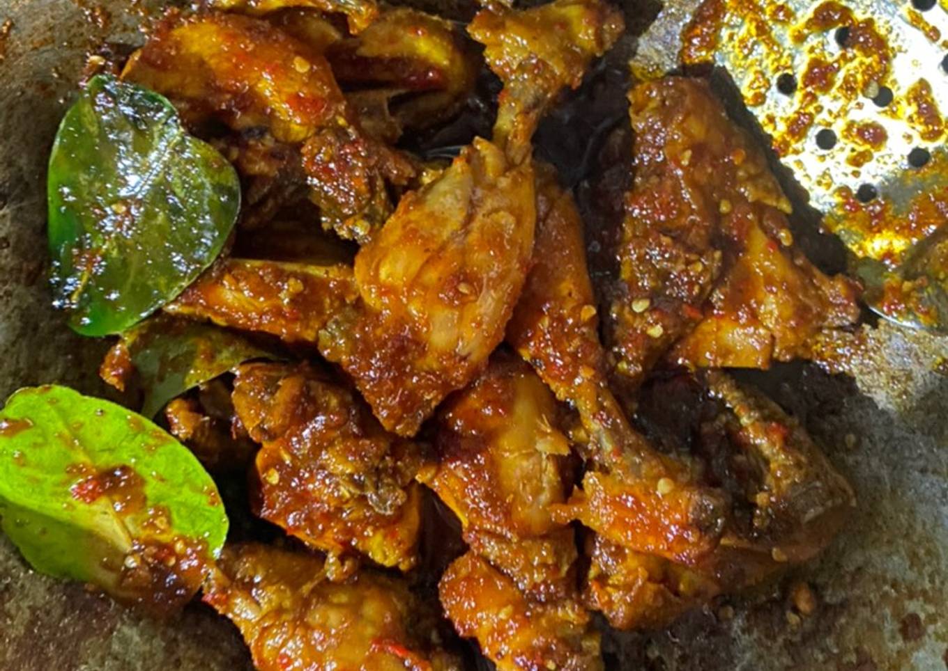 Ayam kecap pedas manis ala mamah Rafa