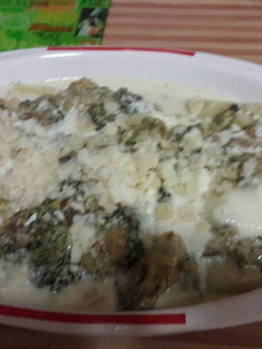 Una foto de Canelones de brócoli, pera y queso gorgonzola