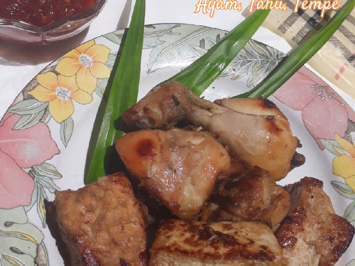 Bagaimana Membuat Ayam, Tahu, Tempe Bacem Pandan, Bikin Ngiler