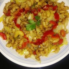 A picture of Vegetables Macaroni😋😋.