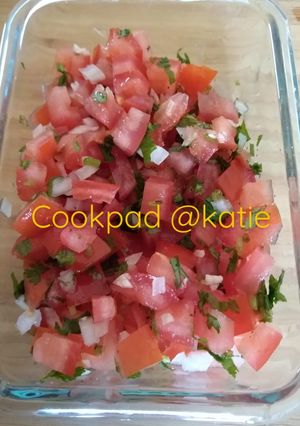 A picture of Fresh Tomato Salsa.