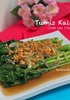 Foto resep Tumis Kailan Siram Saus Tiram