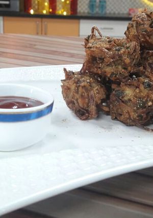 A picture of Maggi pakoda.